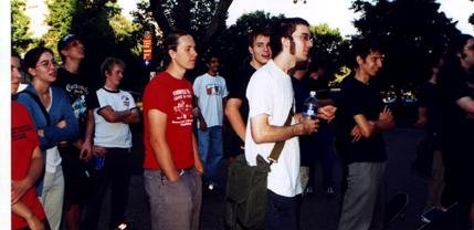 Join Us Or Die Crowd