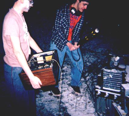 Richard + Joe + Bat = Destruction