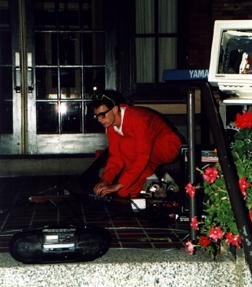 Gregg Adjusting Something?