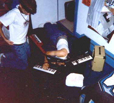 Joysticks in practice mode